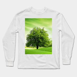 The Tree Of Life Natyre Artwork Long Sleeve T-Shirt
